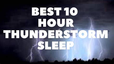 sleep rain and thunder|thunderstorms for sleeping 12.